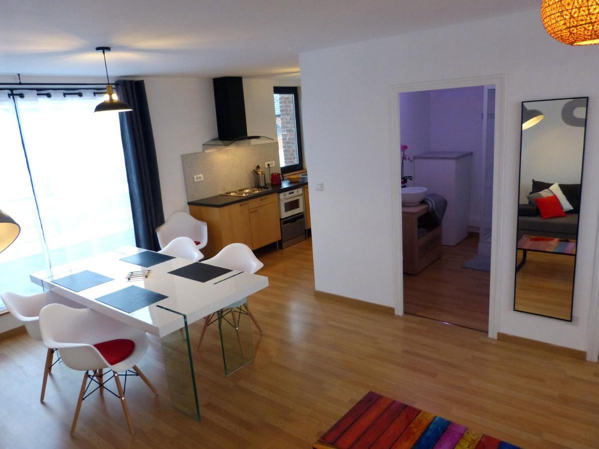 Le 99B Modern Apartment Queen Size Bed Connected Tv Hallennes-lez-Haubourdin Екстер'єр фото