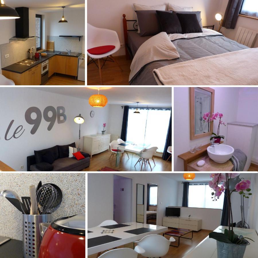 Le 99B Modern Apartment Queen Size Bed Connected Tv Hallennes-lez-Haubourdin Екстер'єр фото