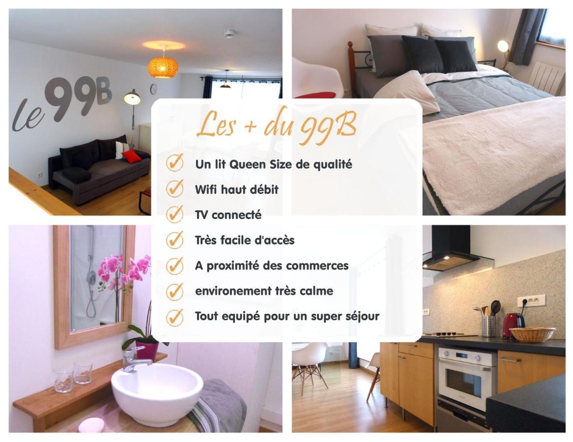 Le 99B Modern Apartment Queen Size Bed Connected Tv Hallennes-lez-Haubourdin Екстер'єр фото